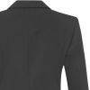 Veste Femme Premium, Elégante, Bi-Stretch, Dos, Anthracite