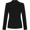 Veste Femme Premium, Elégante, Bi-Stretch, Dos, Noir