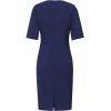 Robe Femme Premium, Elegante et Chic, Bleu Italien, Dos