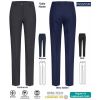 Pantalon Femme Premium, Taille Haute, Coupe droite, Confort Bi-Stretch