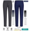 Pantalon Taille basse cigarette Bi-stretch Anthracite