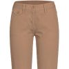 Pantalon Chino Femme, Hauteur de taille normale, Camel