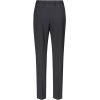 Pantalon Femme Premium, Taille Haute, Jambe Etroite Dos, Anthracite