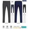 Pantalon Homme Premium, SlimFit, Taille basse, Confort Bi-stretch