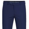 Pantalon Homme Premium ceinture élastique, 2 poches latérales, Bleu Italien