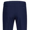 Pantalon Homme Premium Bi-stretch, 2 poches arrière passepoilées, Bleu Italien