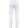 Pantalon Homme Casual, Dos, Blanc, 30% de Fibre Elastique