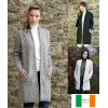 Manteau Irlandais, Motif à Torsades des îles d'Aran, Laine Mérinos extra douce