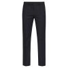 Pantalon Homme, Confort Laine, Polyester et Stretch, Noir