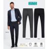 Pantalon Homme Slimfit, Confort Laine vierge, Polyester et Stretch