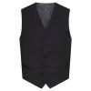 Gilet de costume homme Stretch Noir