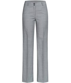 Pantalon Femme, Regular Fit, Taille 50 Gris clair, Coupe Bootcut, Confort Stretch