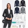 Veste Blazer Femme, SlimFit, Revers à pointe et col, Confort et Performance