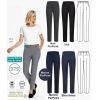 Pantalon Femme, Taille haute, Coupe cigarette, Confort et Performance