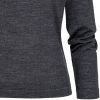 Pull Femme, 50 % Laine vierge, Anthracite