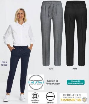 Pantalon Femme JoggPants, Coupe Regular Fit, Confort et Design