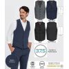 Gilet Homme, 4 boutons, Stretch et Tissu Confort et Performance