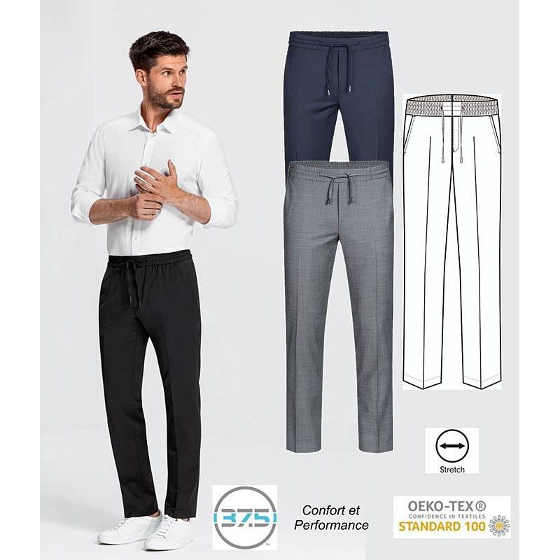 Pantalon Homme JoggPants, Regular Fit, Confort Régulation de