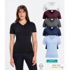 Tee-Shirt Femme Anthracite col en V