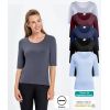 T-shirt Femme, Manches Courtes, Confort Coton de Qualité et Stretch