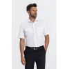 Chemise Pilote, Manches Courtes, Blanc