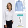 Chemisier Pilote Femme, Nouveau Col Kent, Regular Fit, Easy care, Stretch