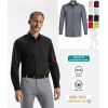 Chemise manches longues, Col New Kent, chic et mode, Entretien facile, Stretch