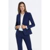 Veste Femme Premium, Elégante et Chic, Bi-Stretch, SlimFit, Bleu Italien
