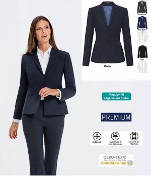 Veste Femme Premium, Elégante et Chic, Bi-Stretch, Regular Fit