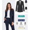 Veste Femme Premium Longue, Elégante et Chic, Bi-Stretch, Regular Fit