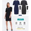 Robe Femme Premium, Elegante et Chic, Bi-Stretch, Coupe Regular