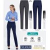 Pantalon Femme Premium, Coupe ajustée, Anthracite