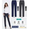 Pantalon Femme Premium, Coupe Ajustée, Bi-Stretch, Taille Basse