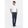 Pantalon Chino Homme, Regular Fit, Casual Chic et décontracté, Marine