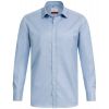 Chemise Homme Manches Longues, Regular Fit, Col Kent, Bleu