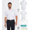 Chemise Homme Blanche, Manches Courtes, Schéma