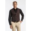 Gilet de Service et Hôtellerie Homme, Marron