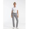 Pantalon Femme de Cuisine et de Service, Pepita Noir et Blanc, Coton