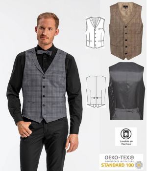 gilet costume homme fashion