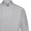 Veste de Cuisine Grise, poche sur manche