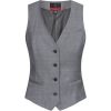 Gilet de Tailleur Femme, Tissu Régulation Thermique, Gris