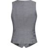 Gilet de Tailleur Femme, Gris