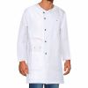 Blouse Homme 7/8ème, Manches Longues Retroussables, Blanc