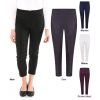 Pantalon Femme 7/8ème, Confortable et Elegant, Polyester Sergé Doux