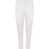 Pantalon Femme 7/8ème, Confortable et Elegant, Blanc