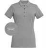 Polo Femme Chic et Décontracté, Gris chiné