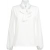 Chemisier Bow Blouse, Blanc