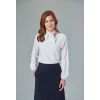 Chemisier Bow Blouse, Bla,c porté sur Jupe