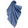 Foulard ville femme lavable bleu et gris