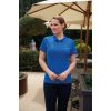 Polo Femme Performance, 100% Polyester, Bleu roi